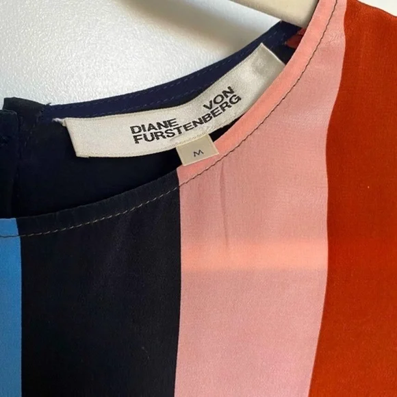 DVF Striped Shell Top - Picture 3 of 4